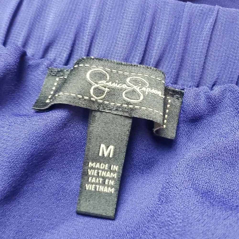 Jessica Simon Dark Purple‎ Skirt Size M